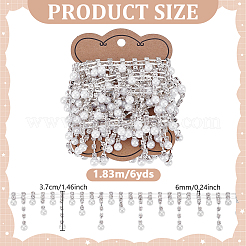 2 Yards Iron Rhinestone Cup Chains&nbsp;DIY-NB0015-85P