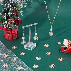 100Pcs Christmas Style Alloy Enamel Pendants&nbsp;ENAM-UN0001-30