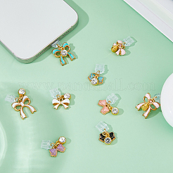 9Pcs Plastic Mobile Dustproof Plugs&nbsp;HJEW-WH00143