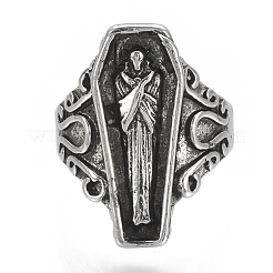 Alloy Cuff Finger Rings&nbsp;RJEW-N027-30