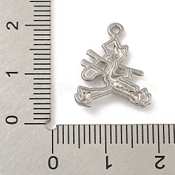 Non-Tarnish 304 Stainless Steel Pendants&nbsp;STAS-N103-145P