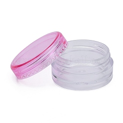 3G Plastic Empty Portable Facial Cream Jar&nbsp;LS-X-MRMJ-WH0020-01B