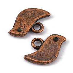 Tibetan Style Alloy Charms&nbsp;TIBEP-A18898-R-FF
