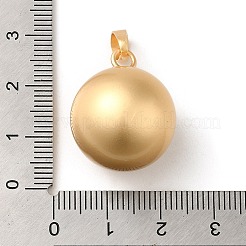 Rack Plating Brass Bell Pendants&nbsp;KK-I682-01A-MG