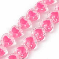 Transparent Glass Beads Strands&nbsp;LAMP-F029-04