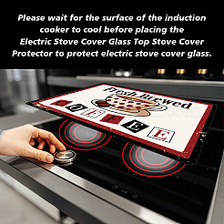 1Pc Cloth Induction Cooktop Protector Mats&nbsp;AJEW-GA0006-58B