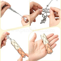 Stainless Steel Portable Lipstick Pouch Pendant Decorations&nbsp;HJEW-FS00108