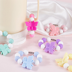 6Pcs Silicone Wine Glass Charms&nbsp;HJEW-SC00132