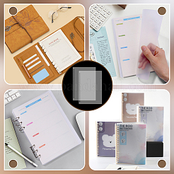 PP Plastic Binder Dividers&nbsp;DIY-WH0899-760A-B