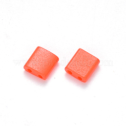 FGB 2-Hole Baking Paint Glass Seed Beads&nbsp;X-SEED-S031-L-406