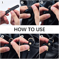 5 Bags Imitation Leather Buckles&nbsp;AJEW-CL0002-77A