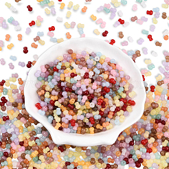 600Pcs Opaque Glass Beads&nbsp;SEED-PA0001-18