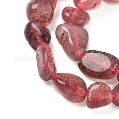 Natural Strawberry Quartz Beads Strands&nbsp;G-D329-A01