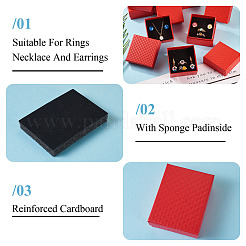 Rhombus Textured Cardboard Gift Storage Boxes&nbsp;CON-TAC0010-03A-04