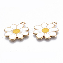 Eco-Friendly Alloy Enamel Pendants&nbsp;ENAM-Q437-041A-NR