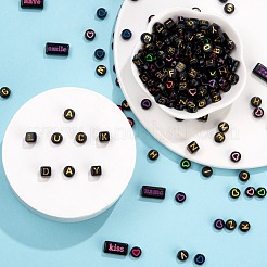 490Pcs Opaque & Craft Style Acrylic Beads&nbsp;SACR-FS0001-03