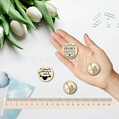 201 Stainless Steel Commemorative Coins&nbsp;AJEW-CN0002-05D