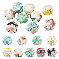 9Pcs 9 Colors Silicone Beads&nbsp;SIL-TA0003-63A