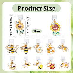 12Pcs Plastic Mobile Dustproof Plugs&nbsp;HJEW-OC00194