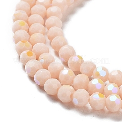 Opaque Glass Beads Strands&nbsp;EGLA-A035-P4mm-L05