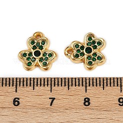304 Stainless Steel Rhinestone Pendants&nbsp;STAS-L290-46G