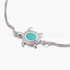Adjustable Brass Bolo Bracelets&nbsp;BJEW-K204-03-P