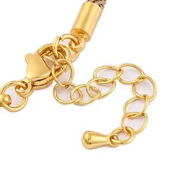 Nylon Cords Bracelet Makings Fit for Connector Charms&nbsp;AJEW-P116-02G-30