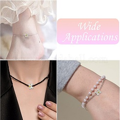 26Pcs 26 Styles Zinc Alloy Enamel European Beads&nbsp;FIND-CJ0004-01