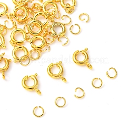 Brass Spring Ring Clasps&nbsp;KK-FS0001-50G