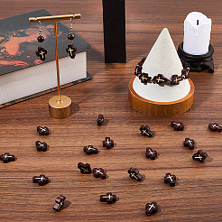 80Pcs Natural Wood Beads&nbsp;WOOD-SC0002-16A