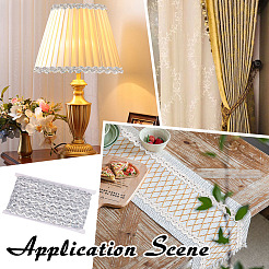 Metallic Braided Lace Trim&nbsp;OCOR-WH0101-162A