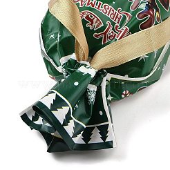 Christmas Deer Plastic  Packing Pouches Drawstring Bags&nbsp;ABAG-Q053-05A