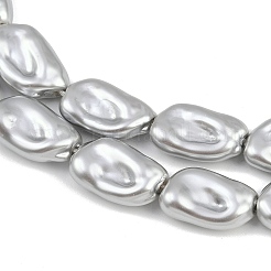 Electroplated Glass Beads Strands&nbsp;GLAA-H039-04B