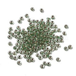Transparent Stripe Glass Seed Beads&nbsp;GLAA-NH0001-06C