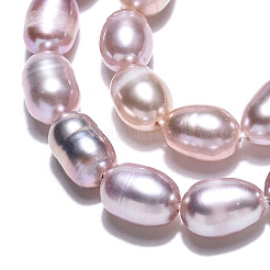 Natural Cultured Freshwater Pearl Beads Strands&nbsp;PEAR-N012-05R