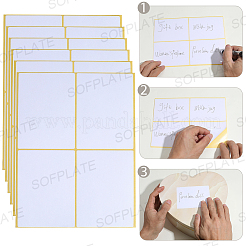 15 Sheets Paper Stickers&nbsp;STIC-SP0001-20C