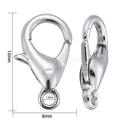 Zinc Alloy Lobster Claw Clasps&nbsp;X-E102