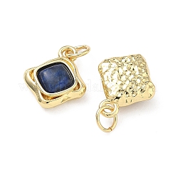 Natural Lapis Lazuli Pendants&nbsp;KK-C252-14G-02