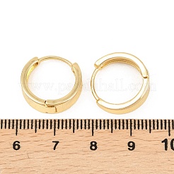Brass Hoop Earrings&nbsp;EJEW-D348-25G