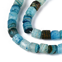 Dyed Natural Afghan Jade Beads Strands&nbsp;G-T141-93B