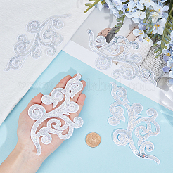 5Pairs Embroidery Thread Clothing Patches&nbsp;PATC-GF0001-97A