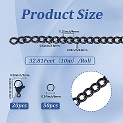 10M Electrophoresis Unwelded Iron Curb Chains&nbsp;CH-SP0001-05