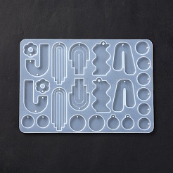 DIY Irregular Shape Pendant Silicone Molds&nbsp;DIY-F134-08A