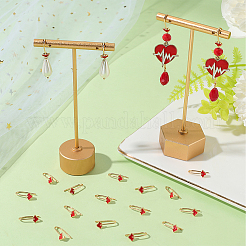 20Pcs Brass Earring Hooks&nbsp;KK-BBC0018-68