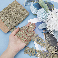 5 Yards Polyester Lace Trim&nbsp;OCOR-GF0001-99