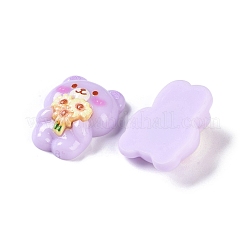 Cartoon Bear Opaque Resin Decoden Cabochons&nbsp;CRES-I031-02