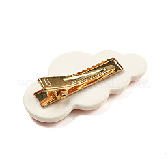 Cute Cloud Resin Alligator Hair Clips&nbsp;LS-AJEW-U004-04D