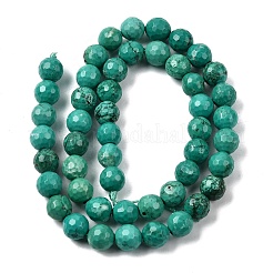 Natural Magnesite Beads Strands&nbsp;G-P598-E-8mm-04