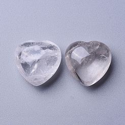Natural Quartz Crystal Heart Love Stone&nbsp;G-K290-11