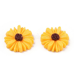 Opaque Flatback Resin Cabochons Accessories&nbsp;RESI-TAC0003-30B-02